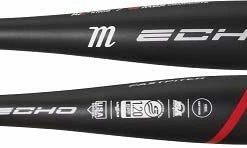 New Warranty Marucci ECHO Composite Fastpitch Bat, 2 1/4" Barrel 31/21 Black/Red