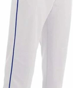 New Other Easton A164124 Rival 2 Baseball/Softball Piped Pant Adt Medium Wht/Ryl