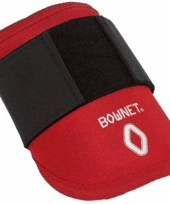 New Bownet Form-Fitting Softball/Baseball Protective Elbow Guard Red/Blk OSFA