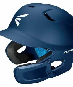 New Easton Z5 2.0 Batting Helmet W/Universal Jaw Guard Baseball/Softball Navy 6 1/2-7 1/8