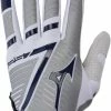 New Mizuno F-257 Women's Softball Batting Glove Medium Black/Gray/Navy -Apparel Sales Store 51bdjds7bal. ac sl1000
