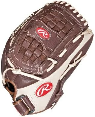 New Rawlings Fastpitch Softball Glove Champion Series 13” LHT Brown/White 3 New Rawlings Fastpitch Softball Glove Champion Series 13” LHT Brown/White