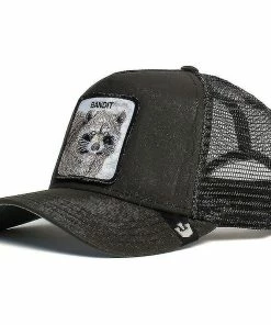 Unbranded Animal Shape Embroidered Baseball Cap Fashion Personality Hip-hop Hat Unisex Trend Hat-little Raccoon Adult Unisex