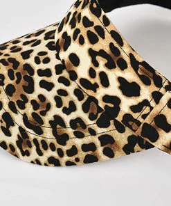 WOSAWE Unisex Leopard Print Baseball Hat Adjustable Cotton Empty Top Cap Uv Prevent -Apparel Sales Store 704529349 max