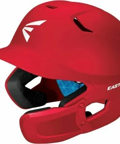 New Easton Z5 2.0 Batting Helmet W/Universal Jaw Guard Baseball/Softball Red 6 1/2-7 1/8