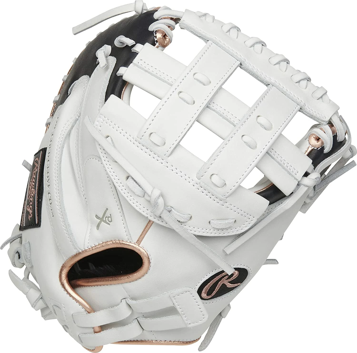 New Rawlings Liberty Advanced Fastpitch Softball Glove Series 33 Inch White/Gold 4 New Rawlings Liberty Advanced Fastpitch Softball Glove Series 33 Inch White/Gold - Image 2