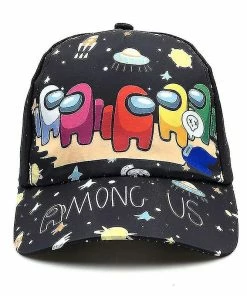 Unbranded Kids Cartoon Baseball Cap Cartoon Game Among Us Children Toys Hat Sports Cap V