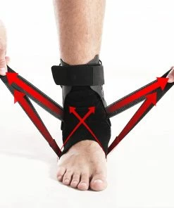 Unbranded 1 Pc Compression Ankle Stabilizer With Splint For Kids Adults, Adjustable Ankle Brace -Apparel Sales Store 777906536 max