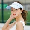 Unbranded Fashion Men Women's Sun Hat Girls Hat Beach Sunhat Sport Headband Classic Adjustable Sun Sports Visor Baseball Cap -Apparel Sales Store 790497759 max