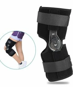 Unbranded Knee Brace, Knee Splint, Adjustable Joint Fixation Knee Brace With Joint Stabilization Fracture Ankle Brace For Orthopedic Ligament Injury, Safety Pro