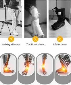 Unbranded Ankle Foot Orthosis, For Plantar Fasciitis And Achilles Tendonitis, Adult Leg Fixation Protector Medical Ankle Support Adjustable Leg Brace Strap Ankl -Apparel Sales Store 818390253 max