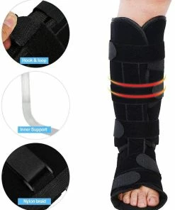 Unbranded Ankle Foot Orthosis, For Plantar Fasciitis And Achilles Tendonitis, Adult Leg Fixation Protector Medical Ankle Support Adjustable Leg Brace Strap Ankl -Apparel Sales Store 818390316 max