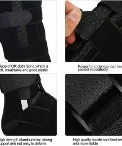 Unbranded Ankle Foot Orthosis, For Plantar Fasciitis And Achilles Tendonitis, Adult Leg Fixation Protector Medical Ankle Support Adjustable Leg Brace Strap Ankl -Apparel Sales Store 818390345 max