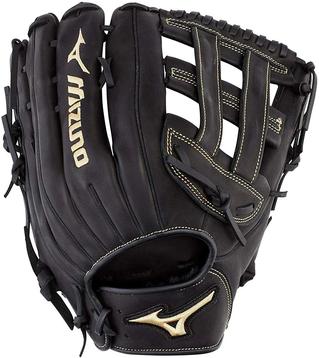 New Mizuno MVP Prime Slowpitch Softball Glove Series 13 Inch RHT Brown/Black 4 New Mizuno MVP Prime Slowpitch Softball Glove Series 13 Inch RHT Brown/Black - Image 2