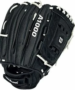 New Wilson A1000 A1000FP12SS 12" Fastpitch Softball Glove Black RHT