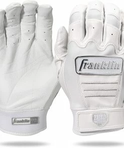 New Franklin Sports CFX Pro Softball Batting Gloves Women's Small White/Gray