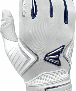 New Easton Ghost Fastpitch Softball Batting Gloves Adult Large Navy/White/Gray