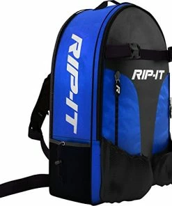 New RIP-IT Baseball/Softball Bat Back Pack Royal 22"H X 14"W X 8"L