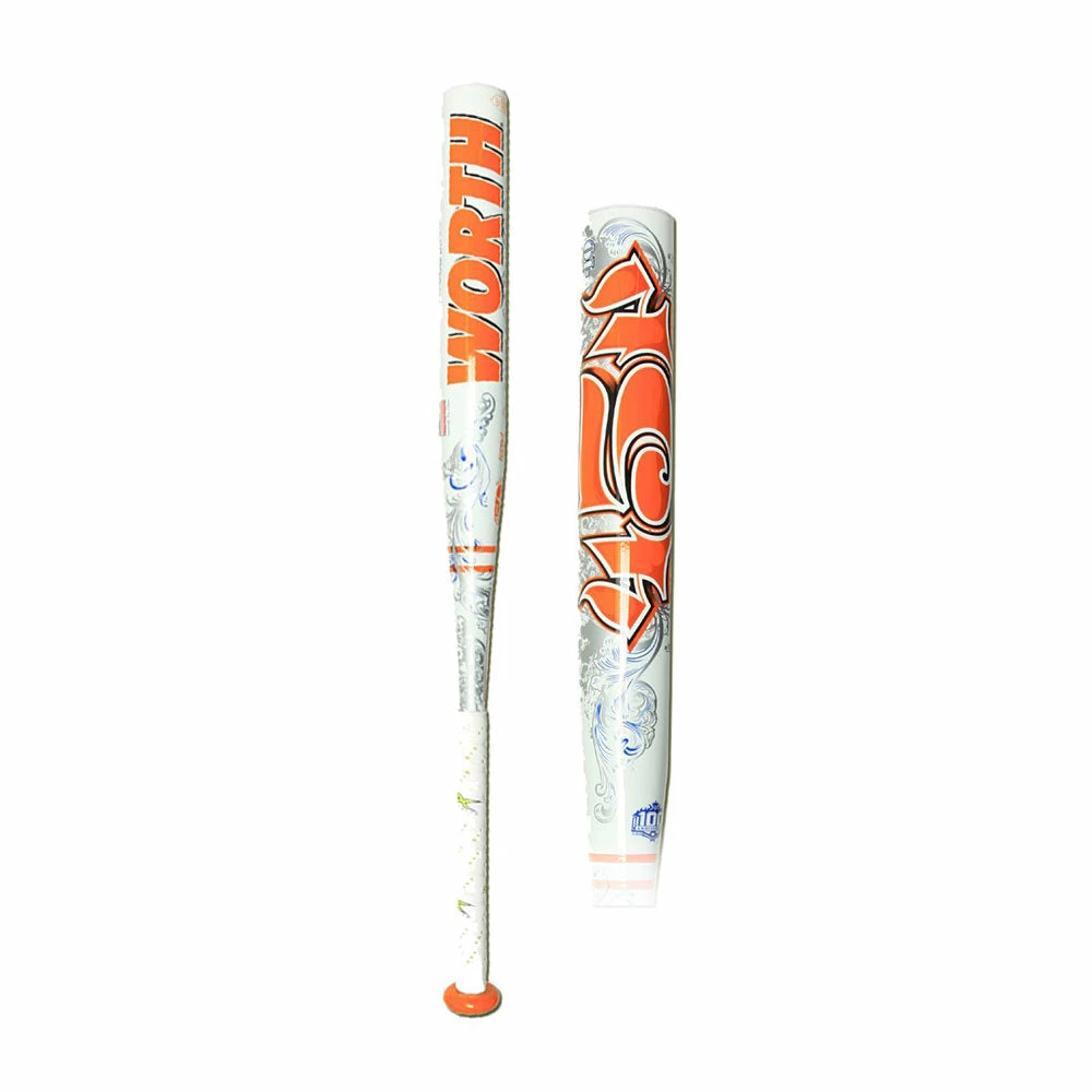 New Other Worth 454 Legit 33/23 FPL410 Fastpitch Softball Bat Wht/Org Composite 5 New Other Worth 454 Legit 33/23 FPL410 Fastpitch Softball Bat Wht/Org Composite - Image 3