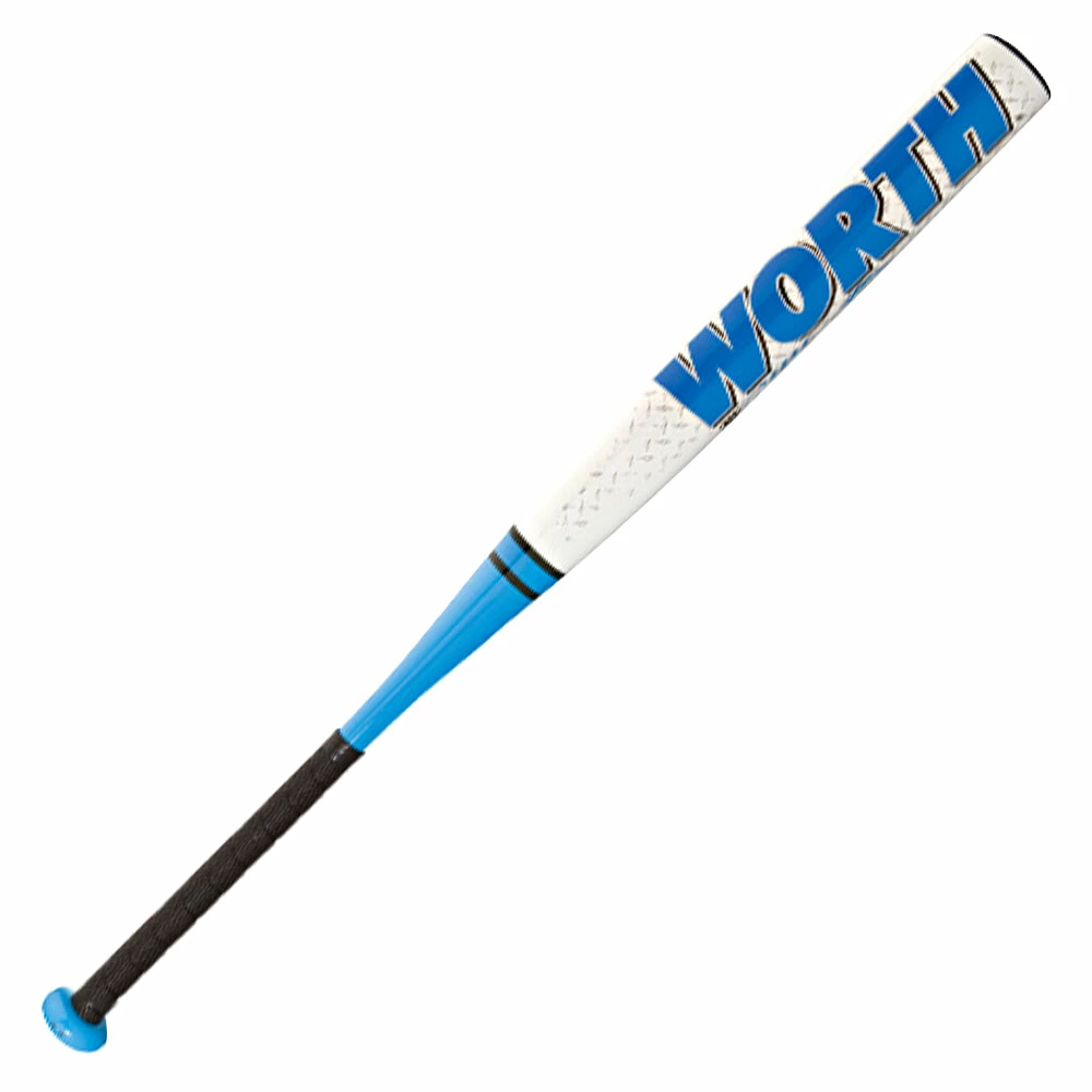 New Other Worth Titan 34/24 FPTTN Fastpitch Softball Bat White/Blue 3 New Other Worth Titan 34/24 FPTTN Fastpitch Softball Bat White/Blue