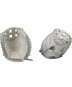 New Easton Ghost Fastpitch Series GH2FP 34 RHT Softball Catcher's Mitt Off-White