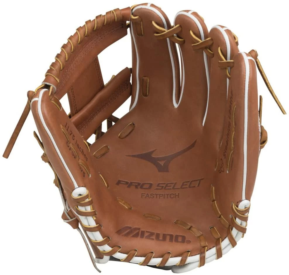 New Other Mizuno Pro Select Fastpitch Softball Glove Series RHT Brown 12in 4 New Other Mizuno Pro Select Fastpitch Softball Glove Series RHT Brown 12in - Image 2