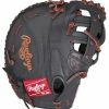 New Rawlings Gamer Softball Glove Series 12.5 Inch RHT Black/Brown -Apparel Sales Store gsb125