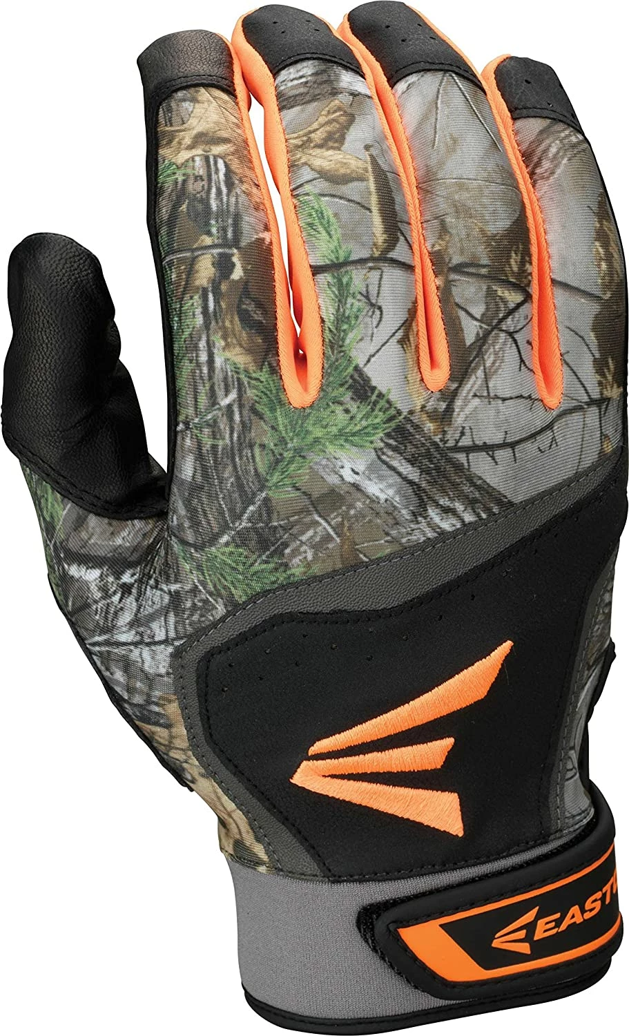 New Easton Adult HS7 Women's Softball Batting Gloves Black/Real Tree Medium 3 New Easton Adult HS7 Women's Softball Batting Gloves Black/Real Tree Medium