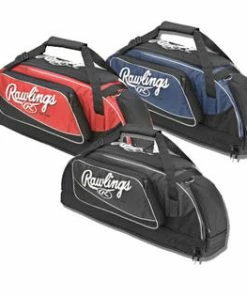 New Rawlings NEMEB-S Nemesis Equipment Bag Baseball/Softball Red/Black