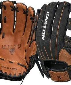 New Easton Prime Series 13 Inch PSP13 Slowpitch Softball Glove RHT Black/Brown