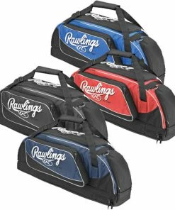 New Rawlings NEMEB-R Nemesis Equipment Bag Baseball/Softball Royal/Black
