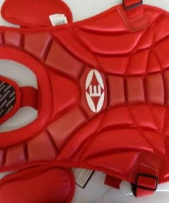 New Easton Stealth Chest Protector Female Fastpitch Softball Adult Red 16.5